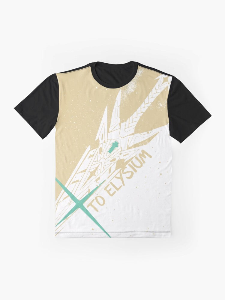 Xenoblade Chronicles Mythra Graphic T-Shirt - Flat lay