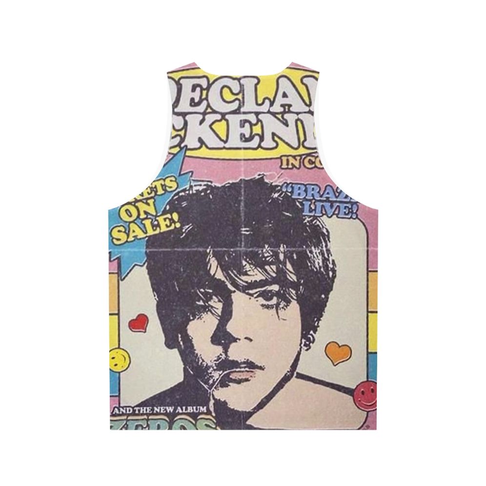 Retro Declan Mckenna Unisex Tank Top - Back