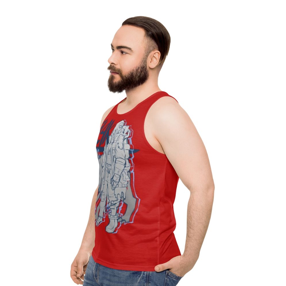 Borderlands 3 Fl4k Unisex Gaming Tank Top - men side