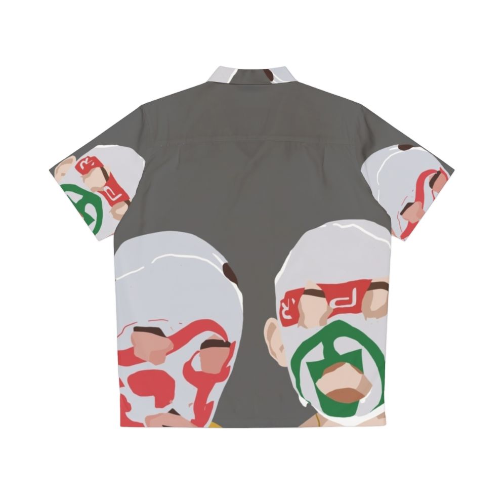 Minimal Rubberbandits Hawaiian Shirt - Back