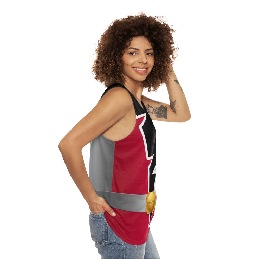 Ryusoulred Unisex Super Sentai Dinosaur Tank Top - women side