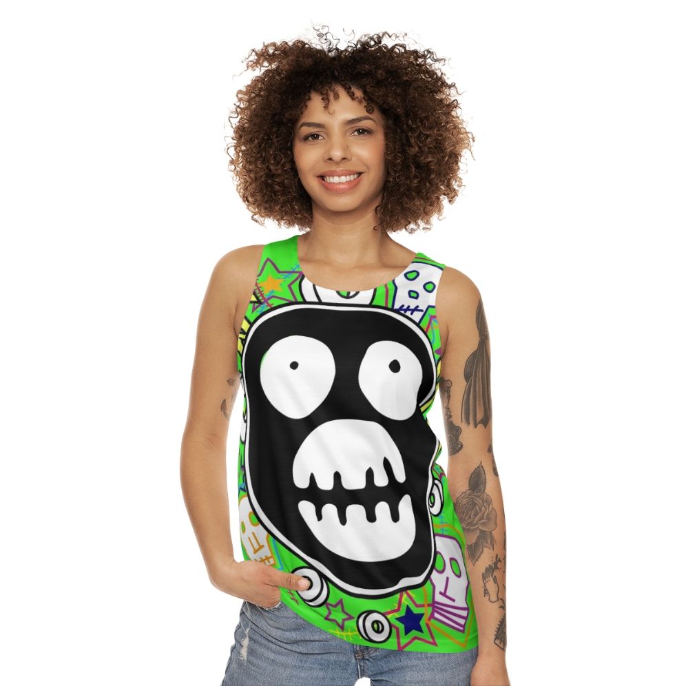 The Mighty Boosh logo unisex tank top - women