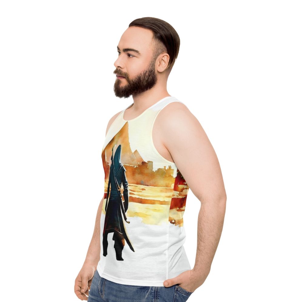 Assassin's Creed Egypt Unisex Tank Top - men side