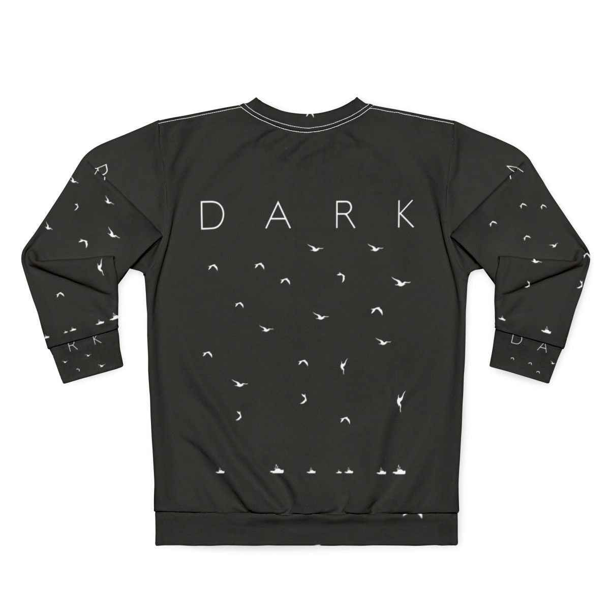 Dark Birds Netflix Sci-Fi TV Show Sweatshirt - Back