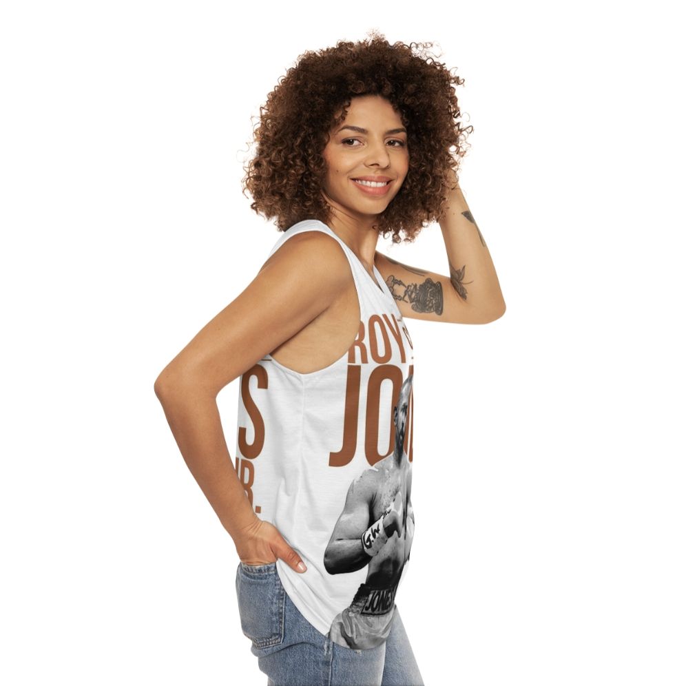 Roy Jones Jr Heavyweight Boxing Champion Unisex Tank Top - women side