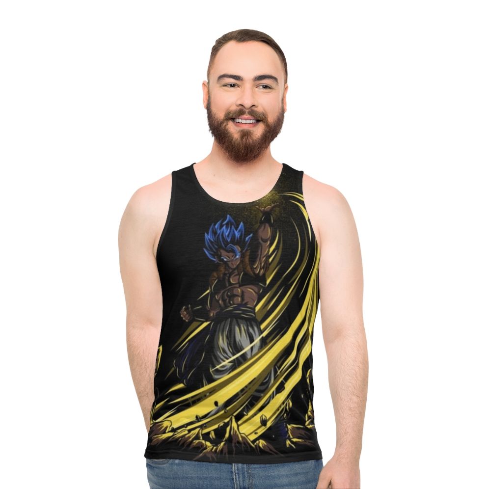 Dragonball Super Saiyan Blue Unisex Tank Top - men