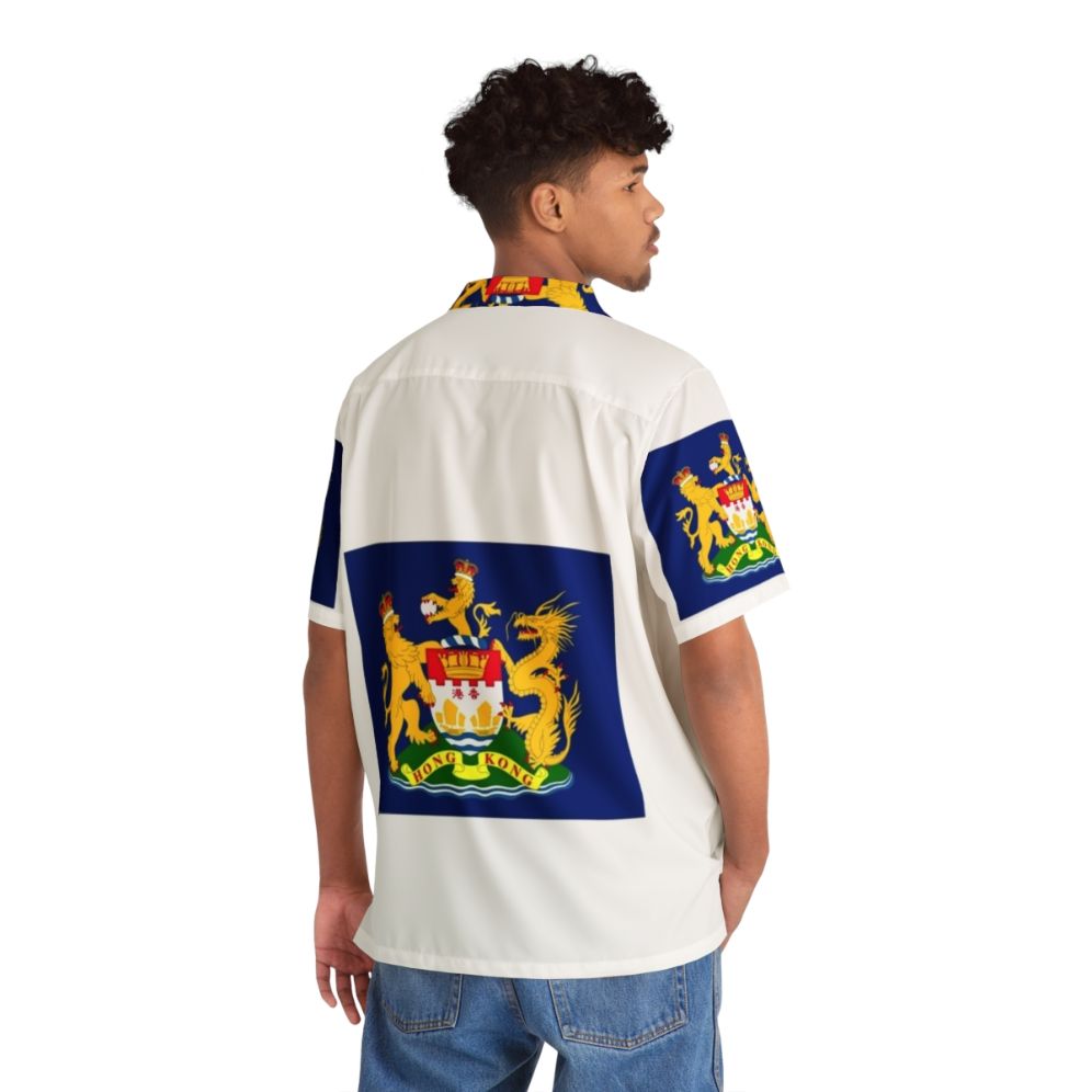 Hong Kong Autonomy Movement Flag Hawaiian Shirt - People Back