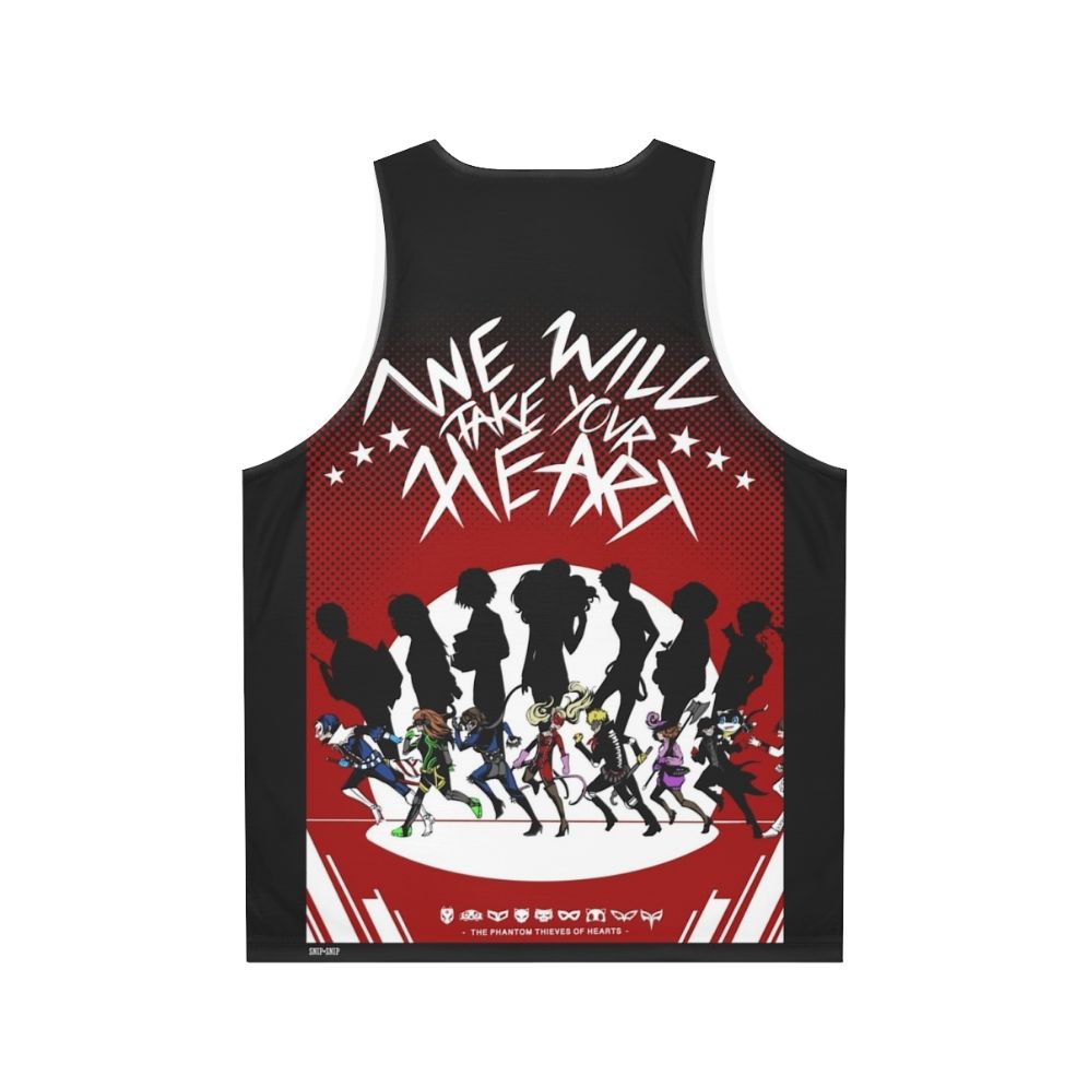 Persona 5 Joker Unisex Tank Top - Back