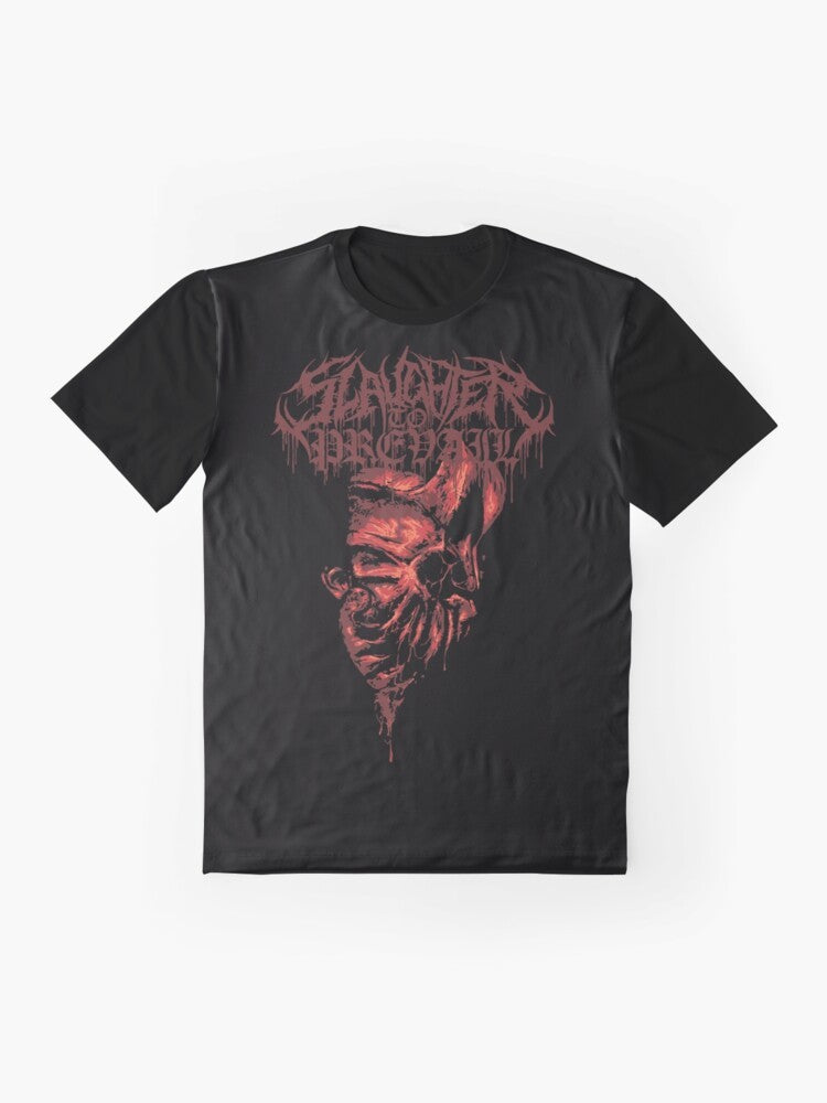 Slaughter to Prevail Heavy Metal Graphic T-Shirt - Flat lay