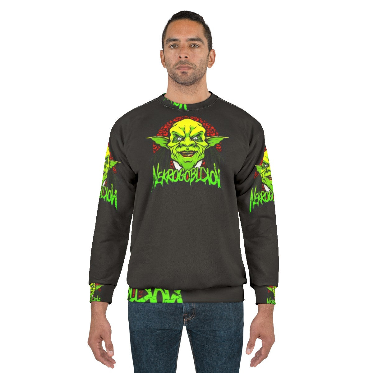 Nekrogoblikon Heavy Metal Band Merch Sweatshirt - men