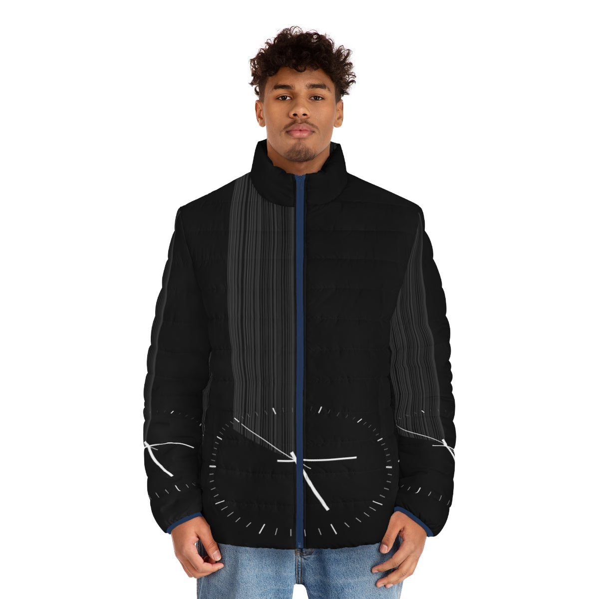 Interstellar Puffer Jacket 3 - Space-Themed Outerwear Inspired by the Oscar-Winning Film - men front