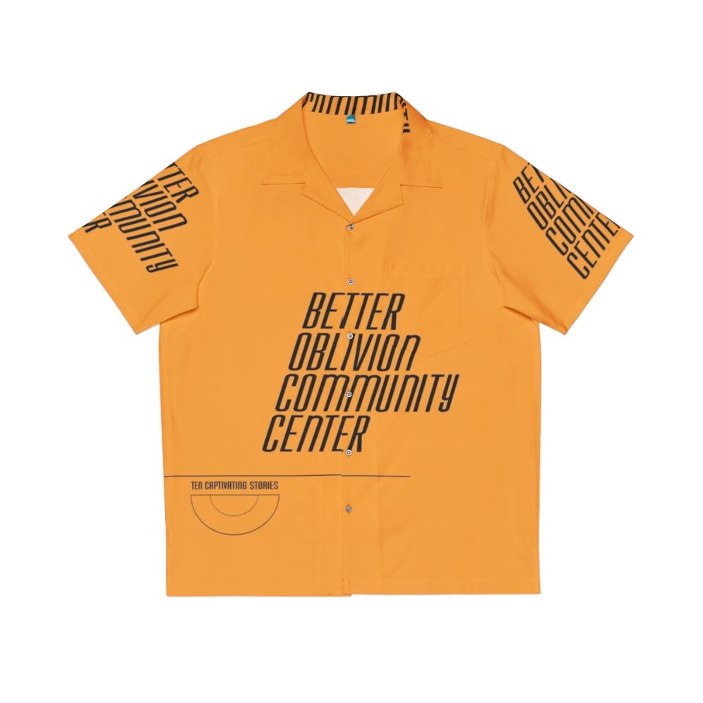 Indie Hawaiian Shirt Featuring Conor Oberst and Phoebe Bridgers of Better Oblivion Community Center