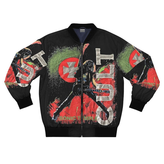 Sonic Temple The Cult Heavy Metal 80s Bomber Jacket