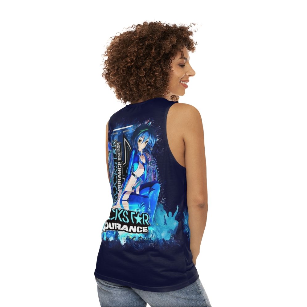 Xenovia Quarta Highschool DxD Anime Inspired Unisex Tank Top - women back