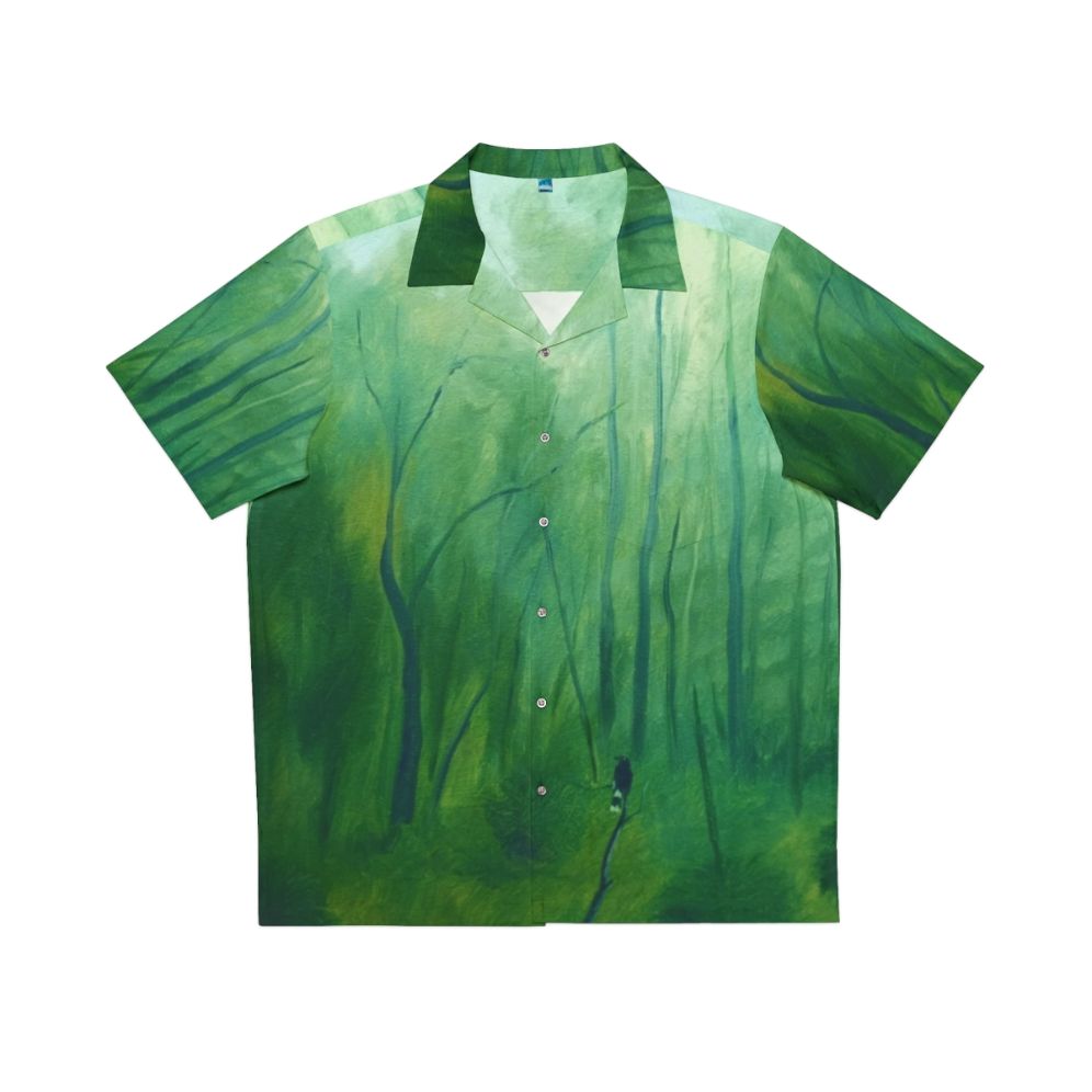 Currawong Dawn Hawaiian Shirt featuring a stunning landscape photography