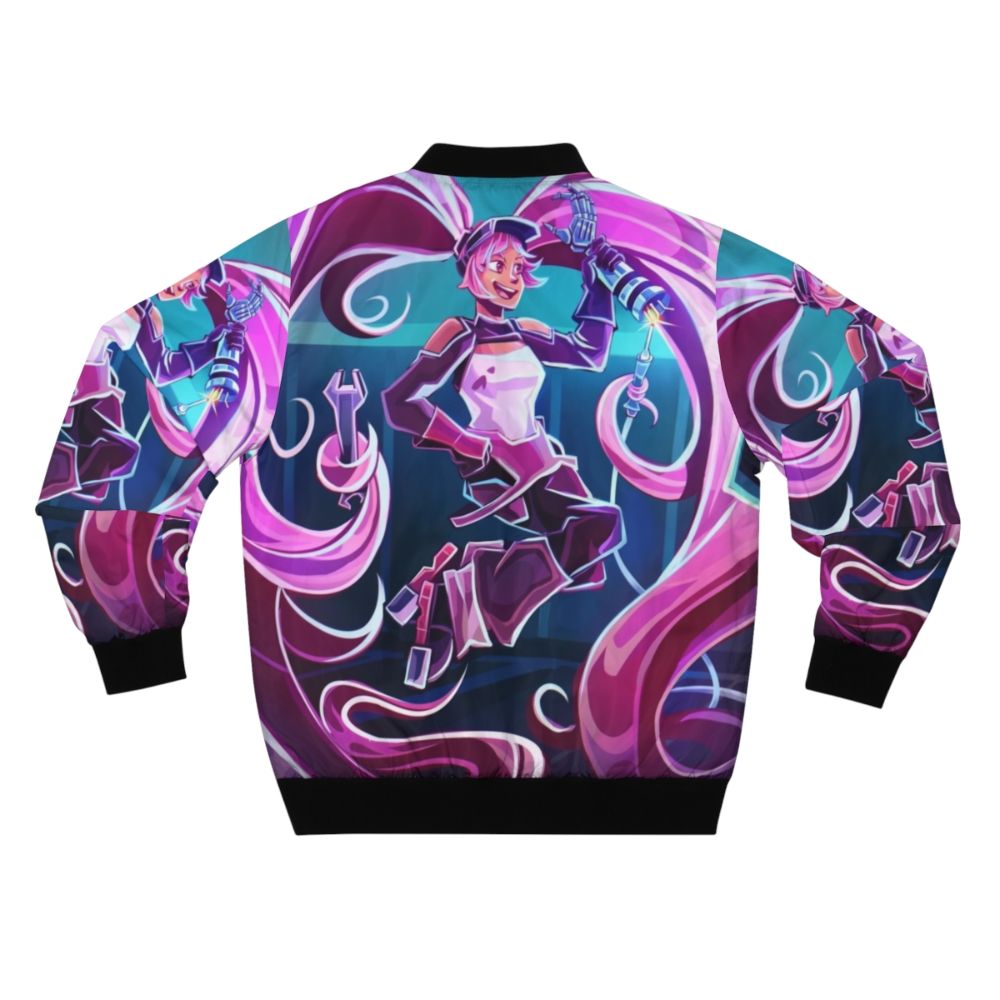 Entrapta She-Ra Inspired Bomber Jacket - Back