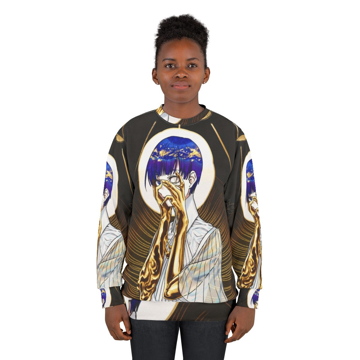 Phosphophyllite Anime CGI Sweatshirt - women