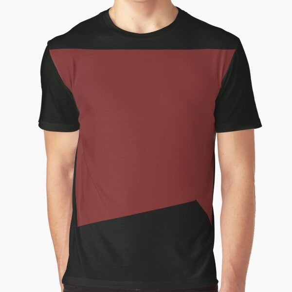 Star Trek The Next Generation Command Uniform Graphic T-Shirt featuring the iconic red uniform design