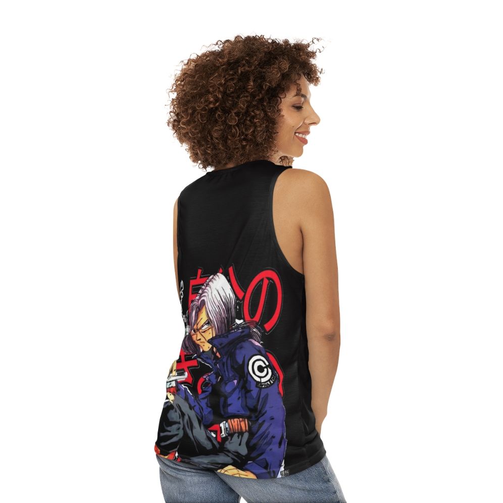 Dragon Ball Z Trunks Unisex Tank Top - women back