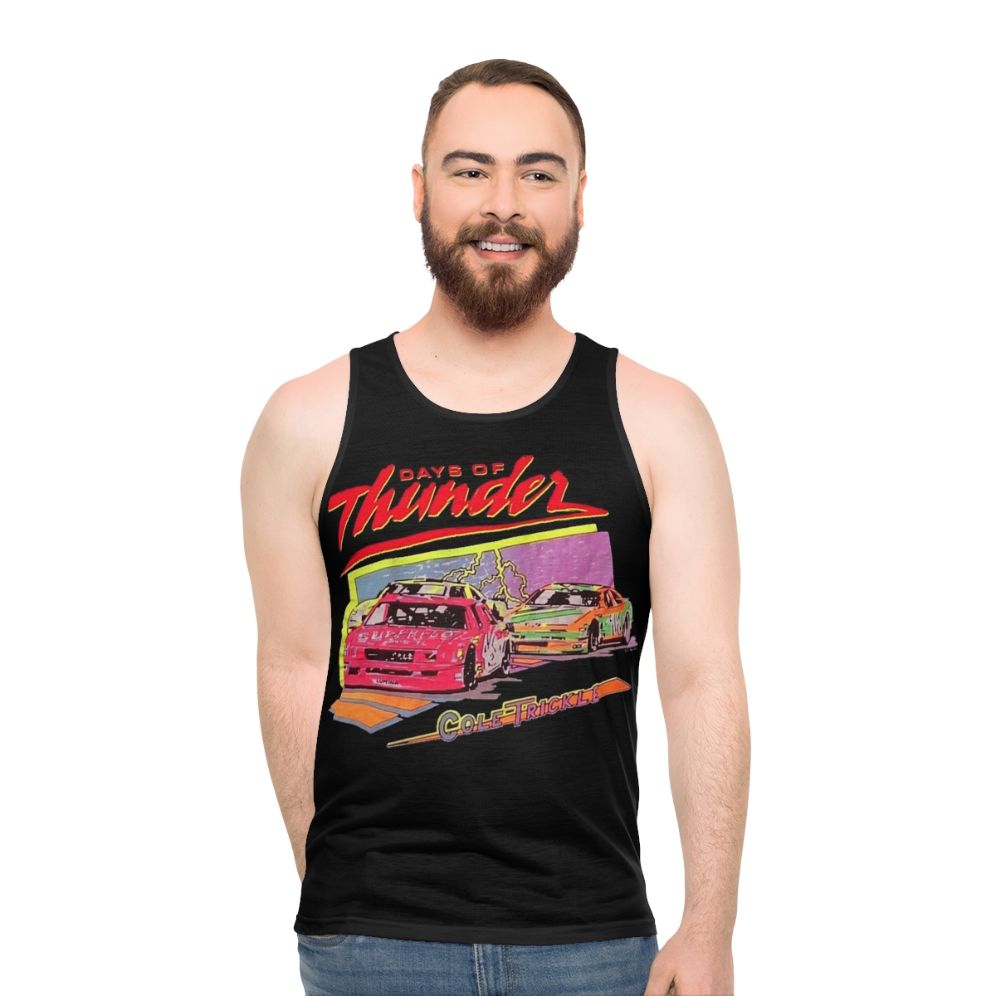 Vintage Unisex NASCAR Race Car Tank Top - men