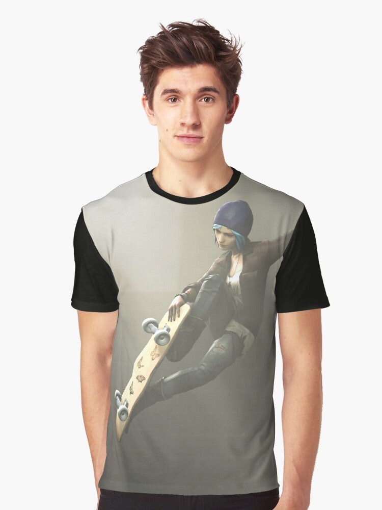 Life is Strange Chloe Price Skateboarder Graphic T-Shirt - Men