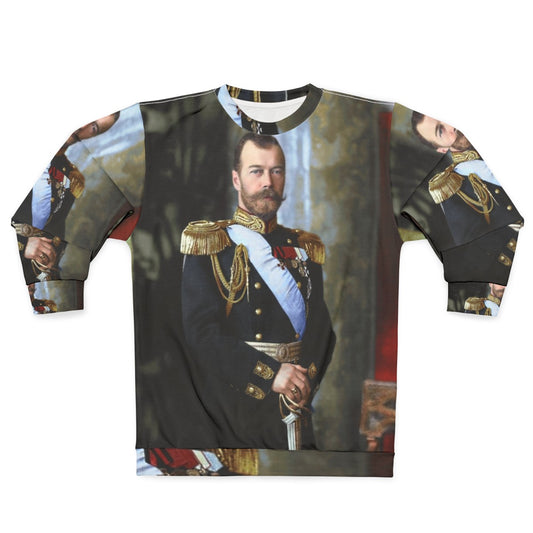 Vintage Tsar Nicholas II of Russia Portrait Sweatshirt