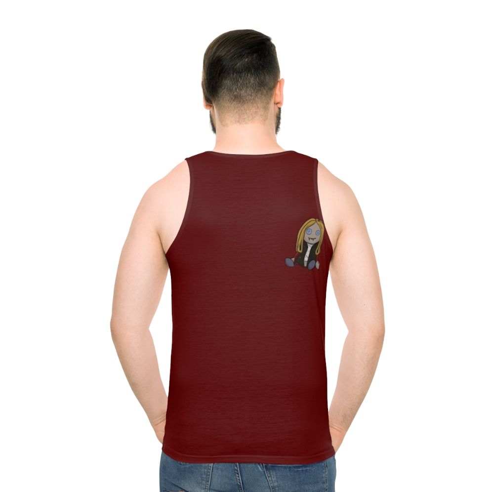 Castlevania Alucard Unisex Tank Top - men back