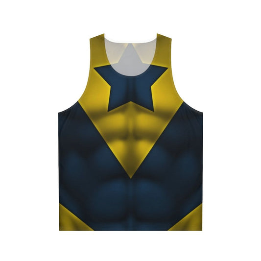 Booster Gold Superhero Art Unisex Tank Top