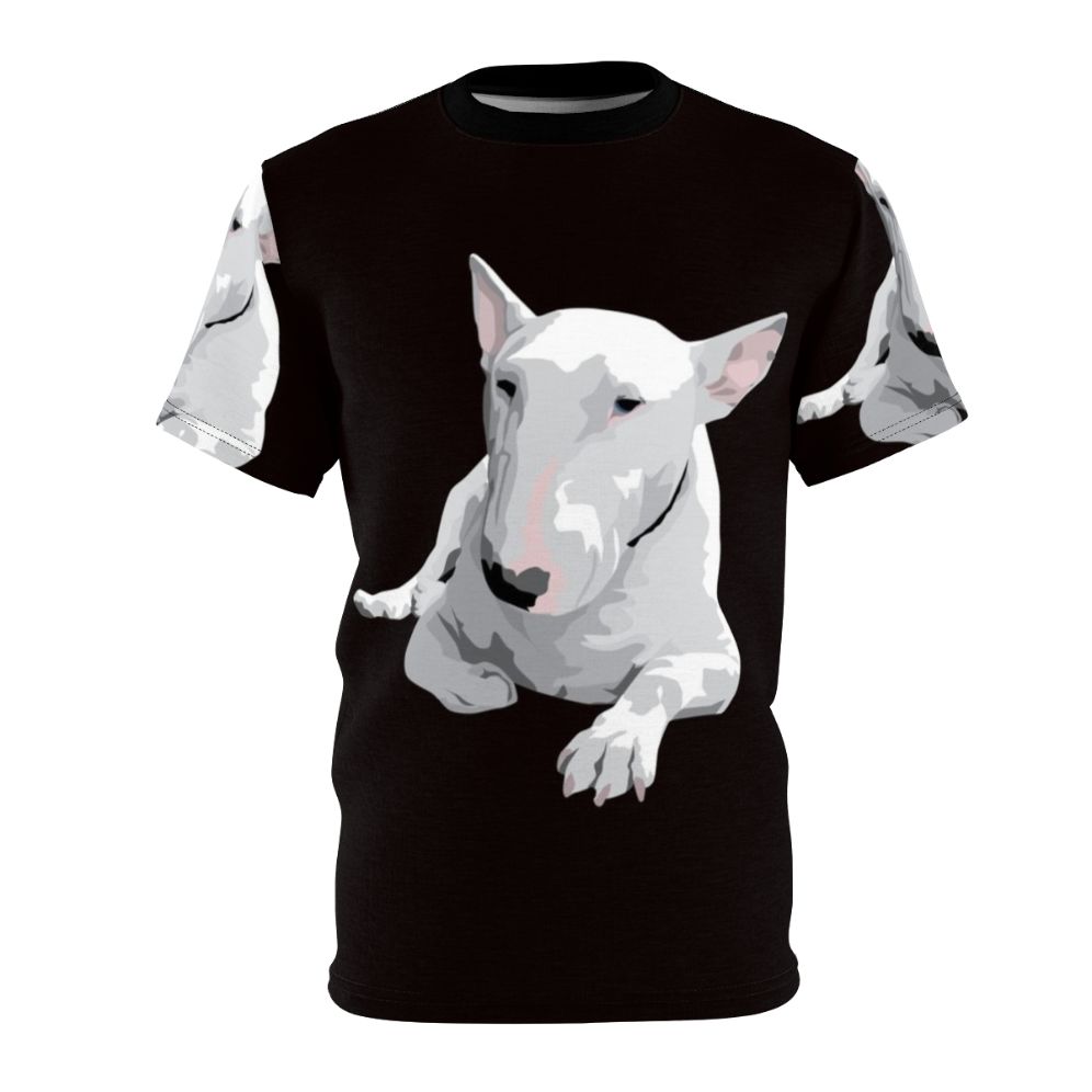 English Bull Terrier dog breed graphic t-shirt