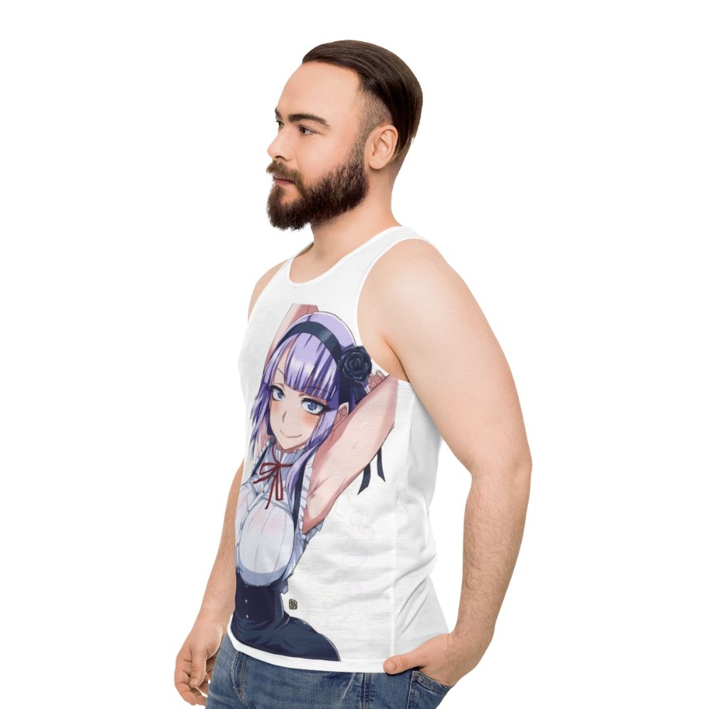 Dagashi Kashi Hotaru Unisex Anime Tank Top - men side