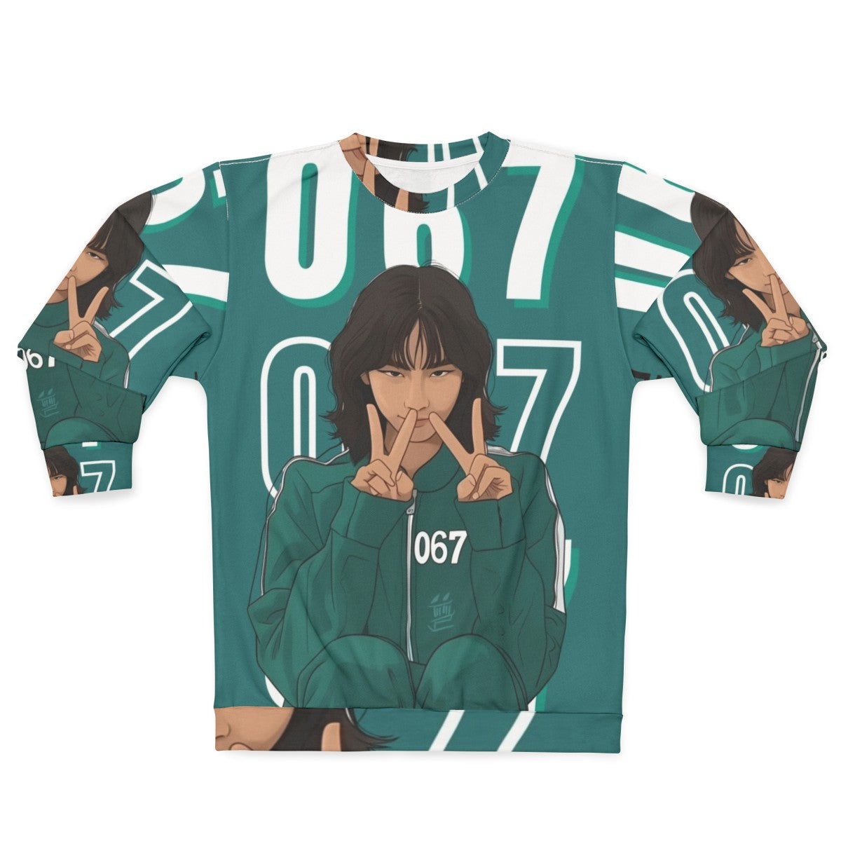 Kang Sae Byeok Squid Game Player 067 Netflix Sweatshirt