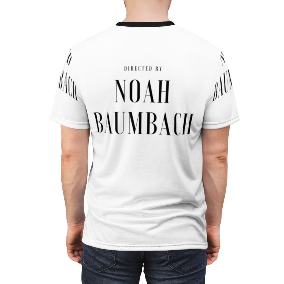 T-shirt celebrating the work of acclaimed independent film director Noah Baumbach - men back