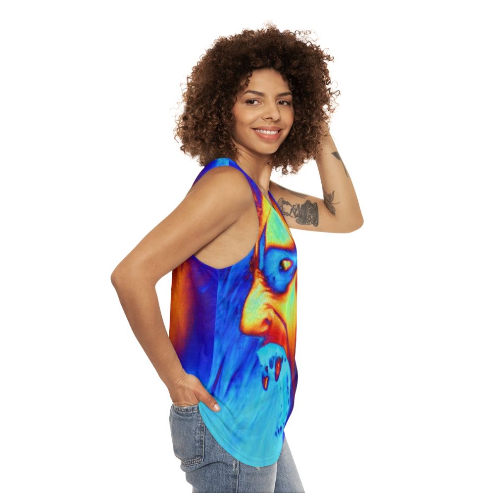 Vampire fantasy gothic supernatural unisex tank top - women side