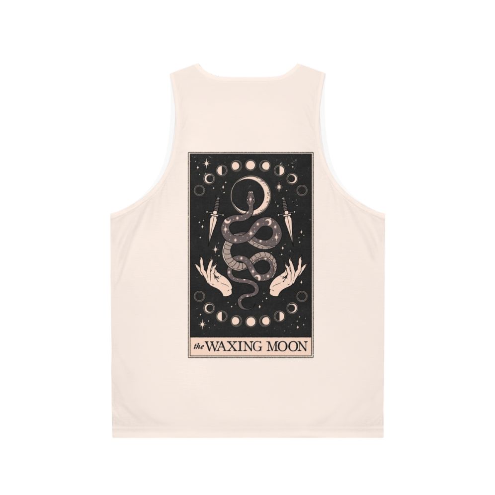 Waxing Moon Unisex Magical Tank Top - Back