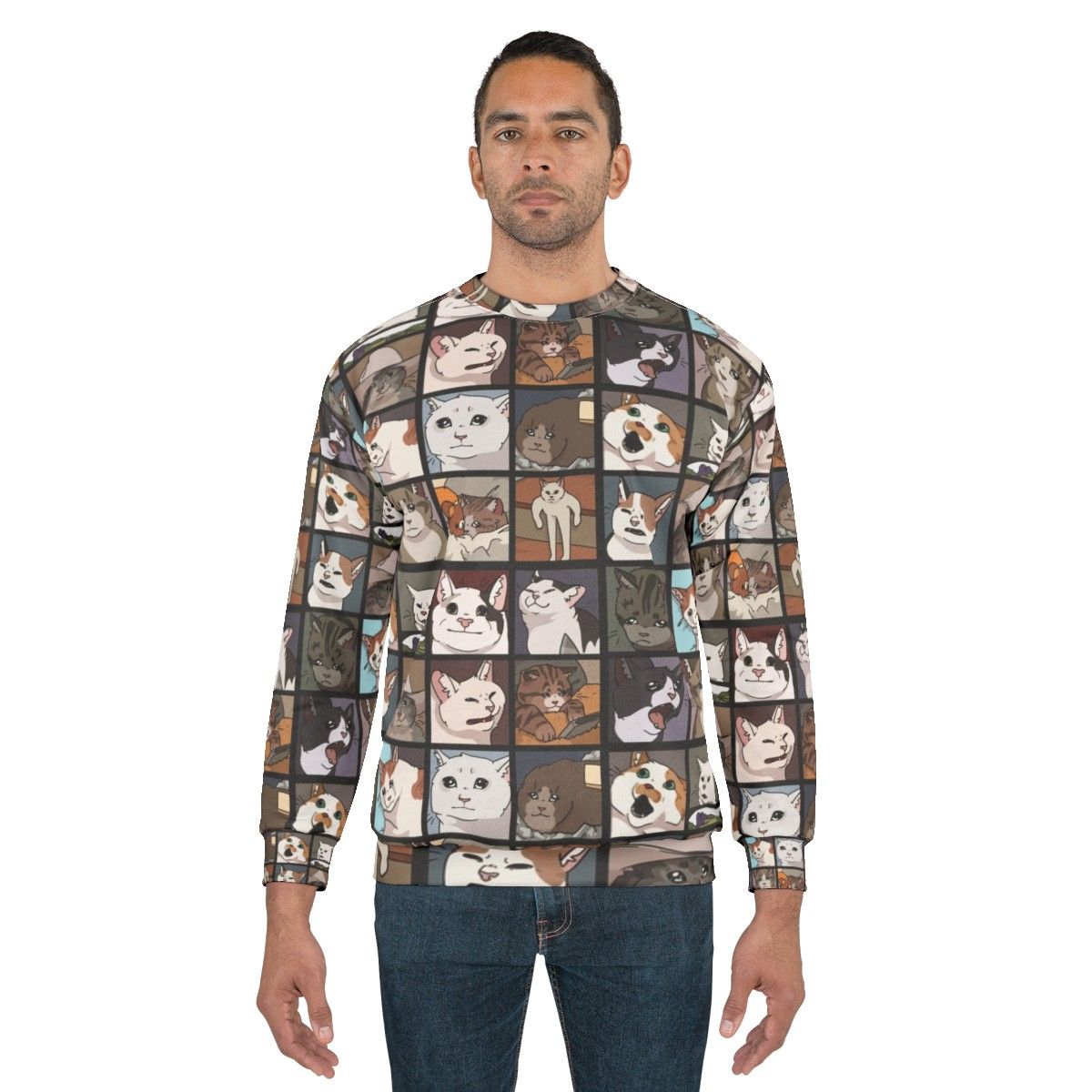 Meme Cats 2.0 Sweatshirt - men