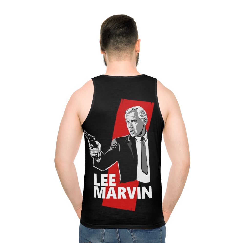 Lee Marvin Unisex Tank Top - men back