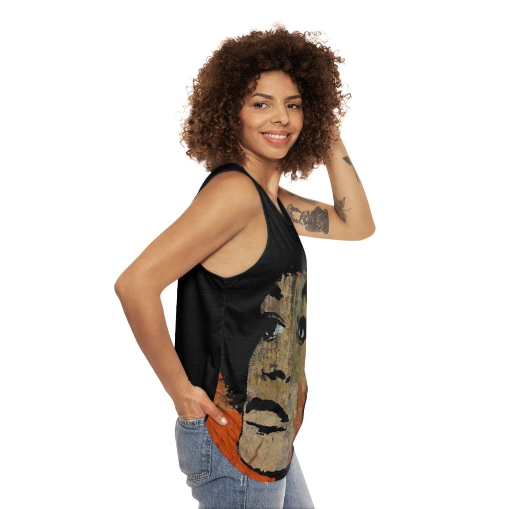 Angela Davis Inspired Unisex Tank Top - women side