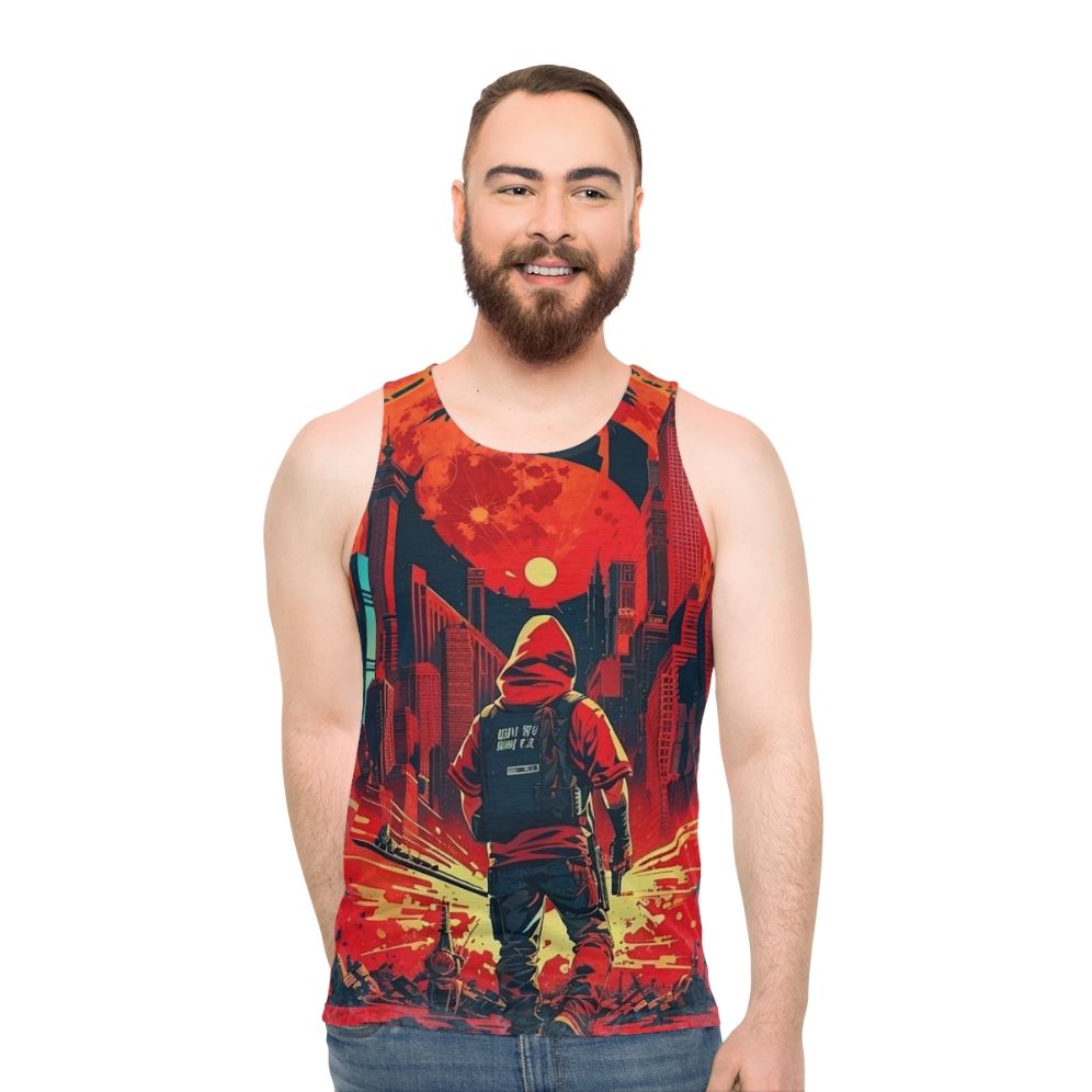 Money Heist Unisex Tank Top - men