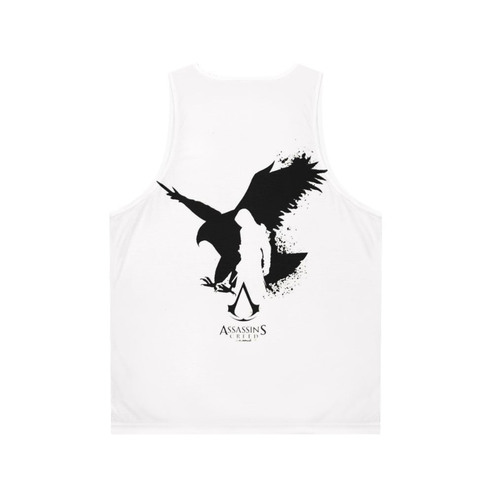 Assassin's Creed unisex tank top with game characters - Back