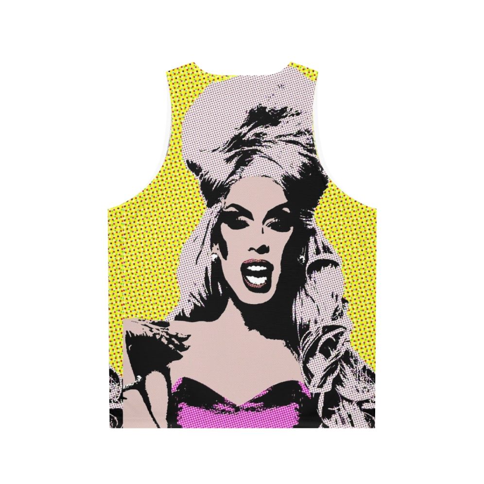 Alaska pop art unisex tank top - Back