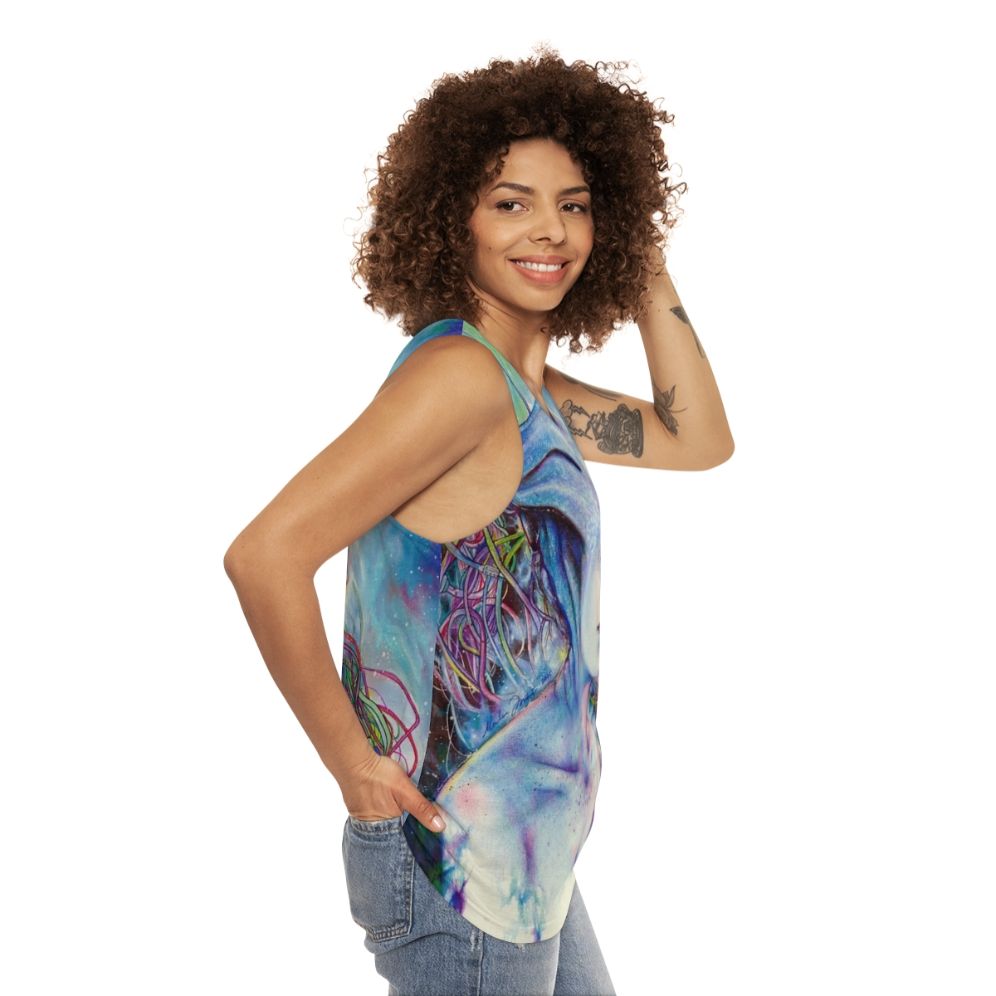 Mass Effect Liara Tsoni Unisex Tank Top - women side