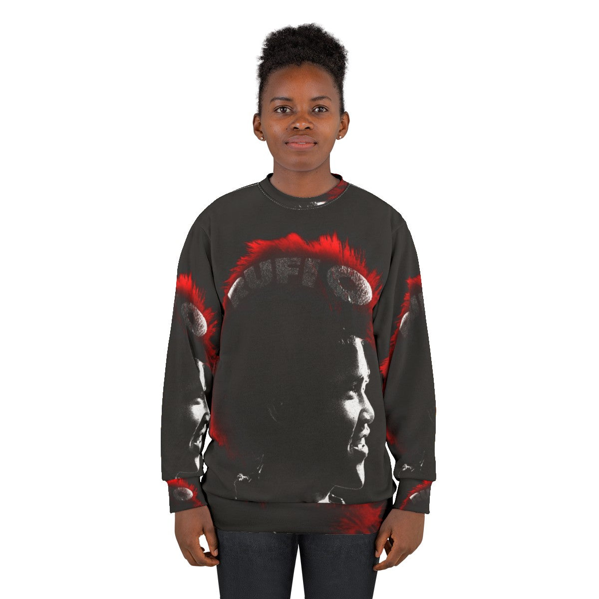 Rufio Sweatshirt with Peter Pan and Hook Design - women