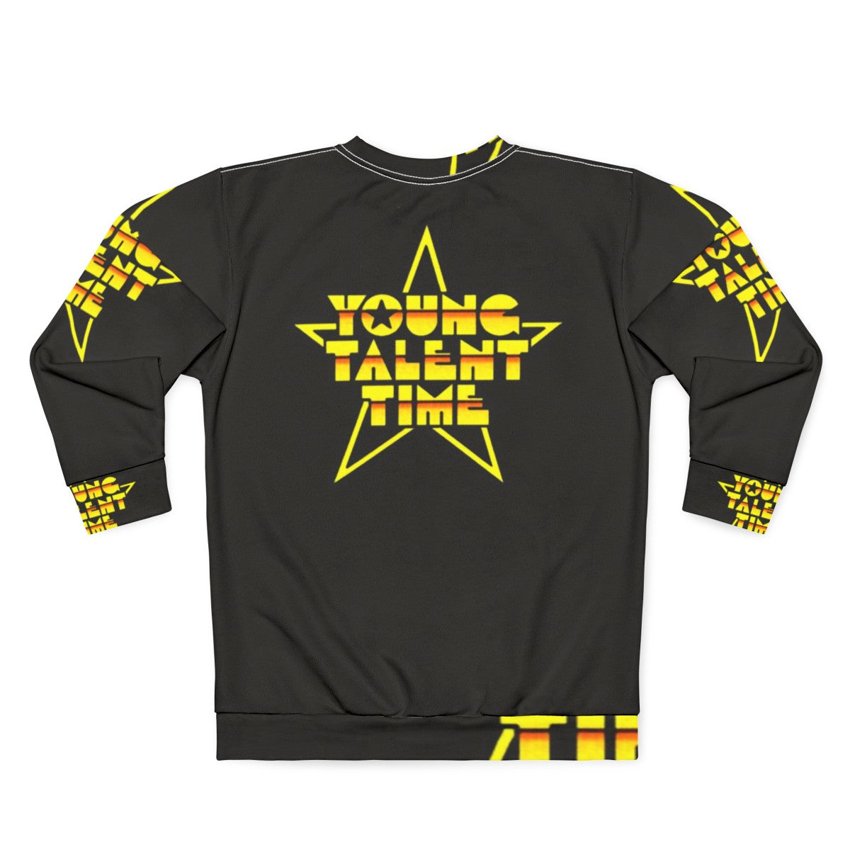 Retro Young Talent Time 80s Sweatshirt - Back