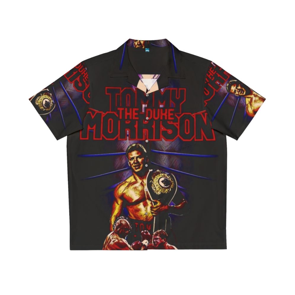 Tommy Morrison Heavyweight Champion Wearing Hawaiian Shirt