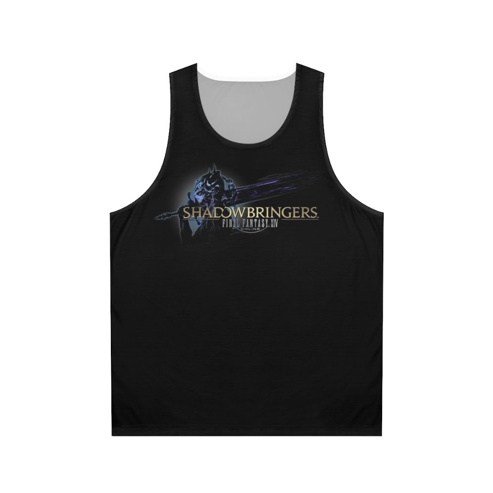 Final Fantasy XIV Shadowbringers Logo Unisex Gaming Tank Top