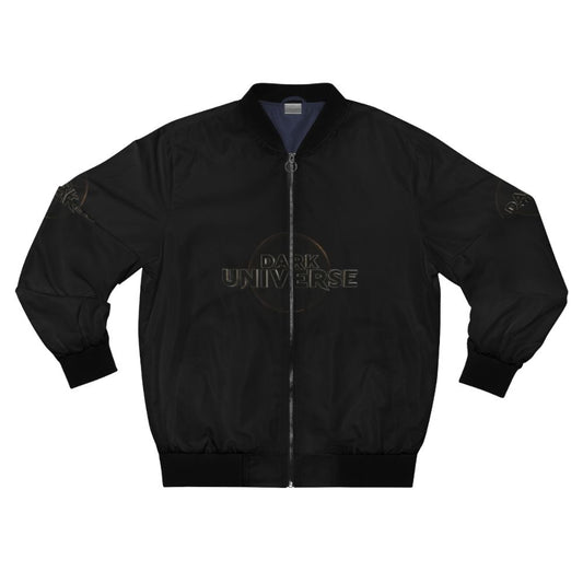 Universal Dark Universe Bomber Jacket with movie characters and logos