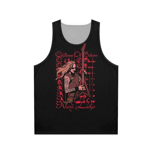 Alexi Laiho Tribute Unisex Metal Tank Top