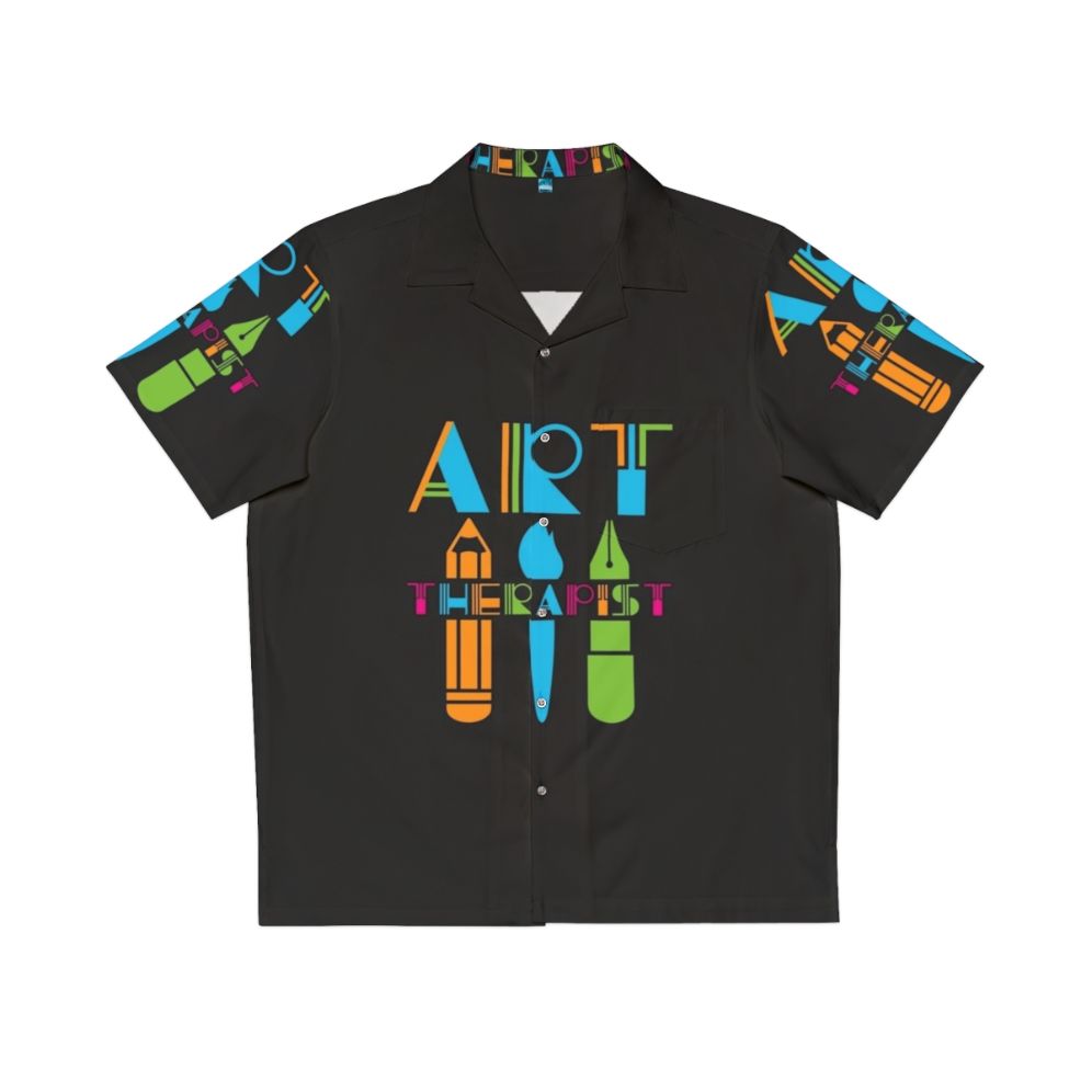 Art Therapist Hawaiian Shirt for Mental Health Awareness