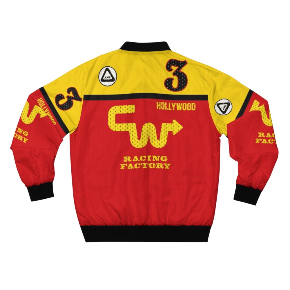 Retro CW Racing Mike Miranda No.3 Bomber Jacket - Back