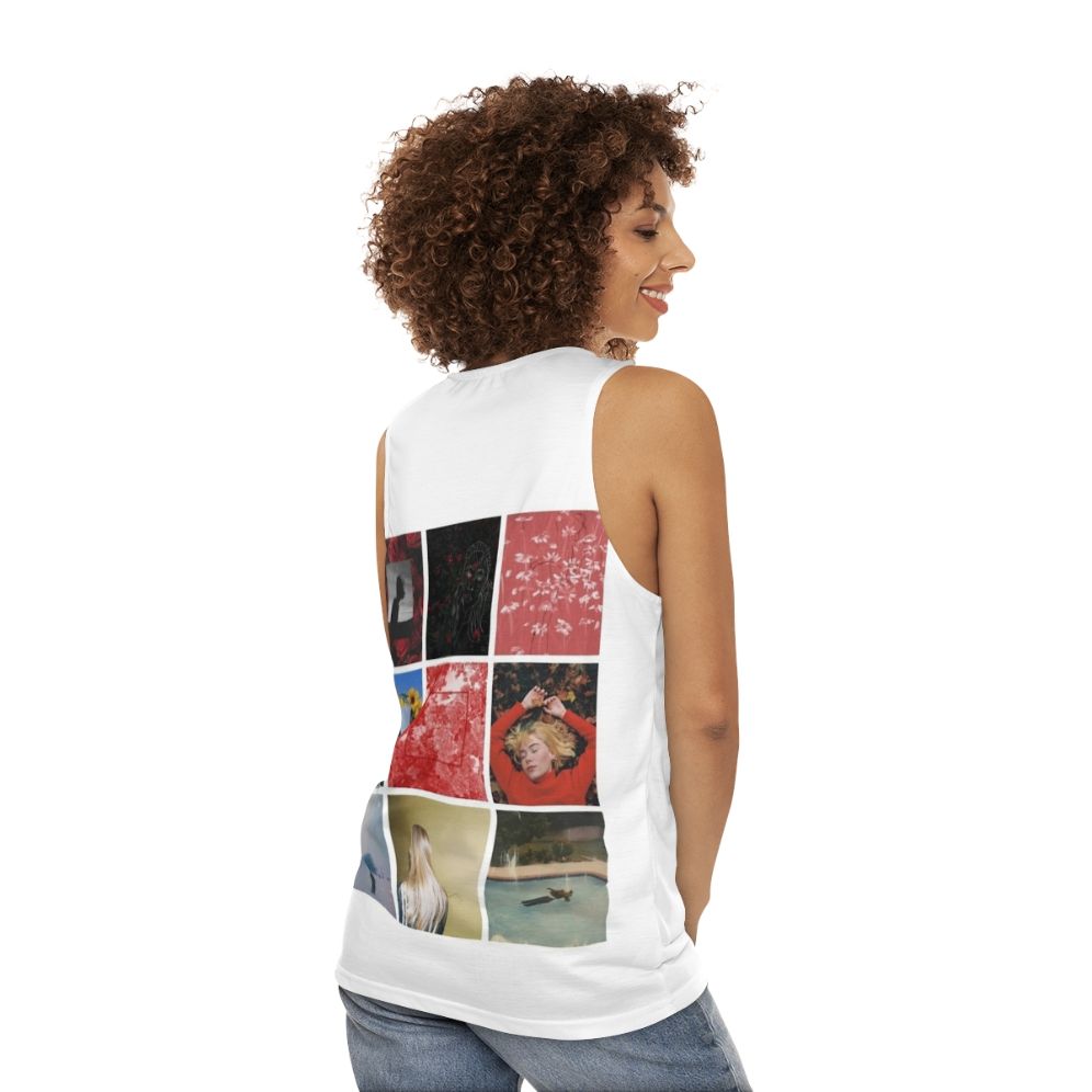 Girl in Red Unisex Pride Tank Top - women back